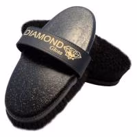 Haas Diamond Gloss Body Brush - Black Glitter