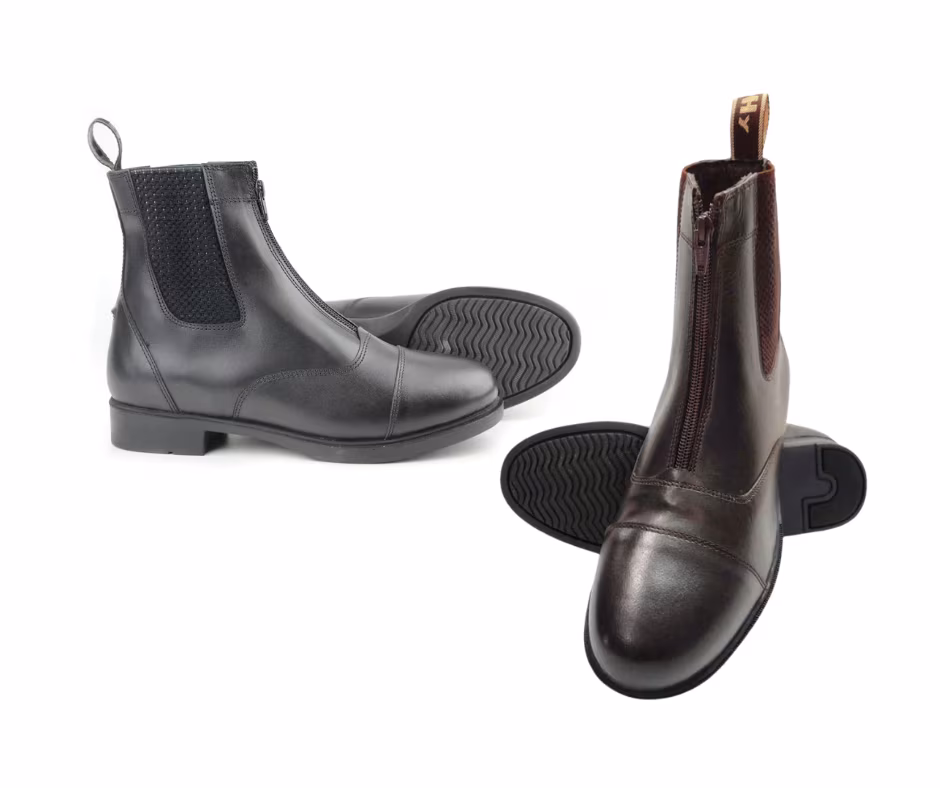 Hy Equestrian Canterbury Zip Jodhpur Boot - Adult