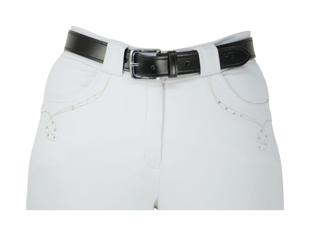 Hy Plain Leather Belt - Black