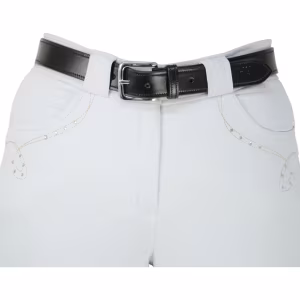 Hy Plain Leather Belt - Black