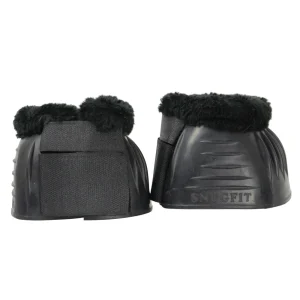 Hy Equestrian Fleece Topped Customfit Over Reach Boots