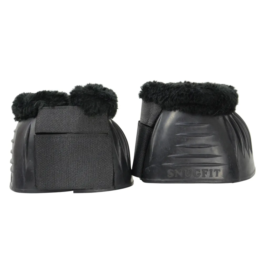 Hy Equestrian Fleece Topped Customfit Over Reach Boots