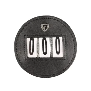 Hy Equestrian Leather Bridle Number Holder