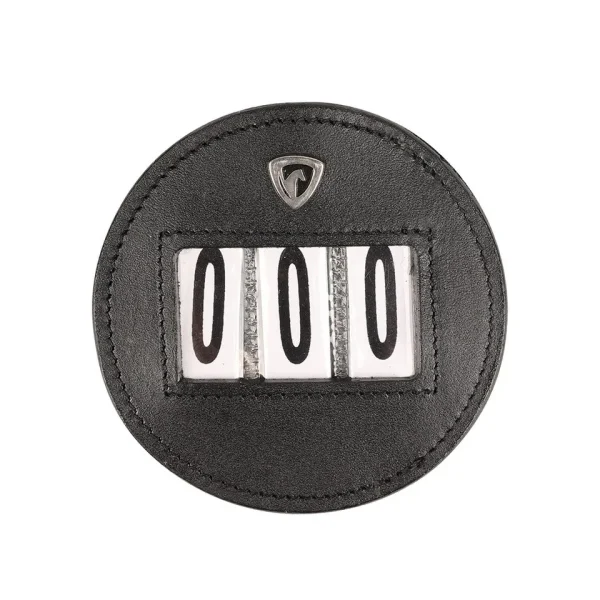 Hy Equestrian Leather Bridle Number Holder