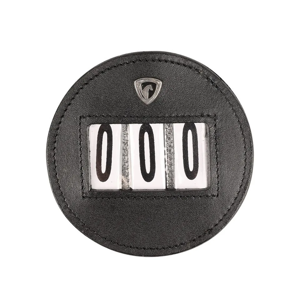 Hy Equestrian Leather Bridle Number Holder