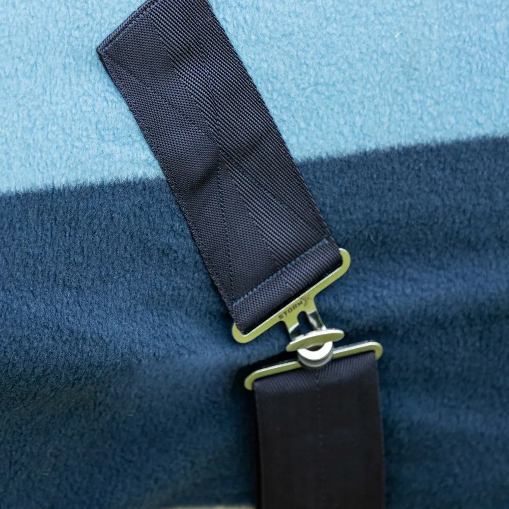 StormX Empra Newmarket Fleece Rug - Navy/Blue/Beige - Image 5