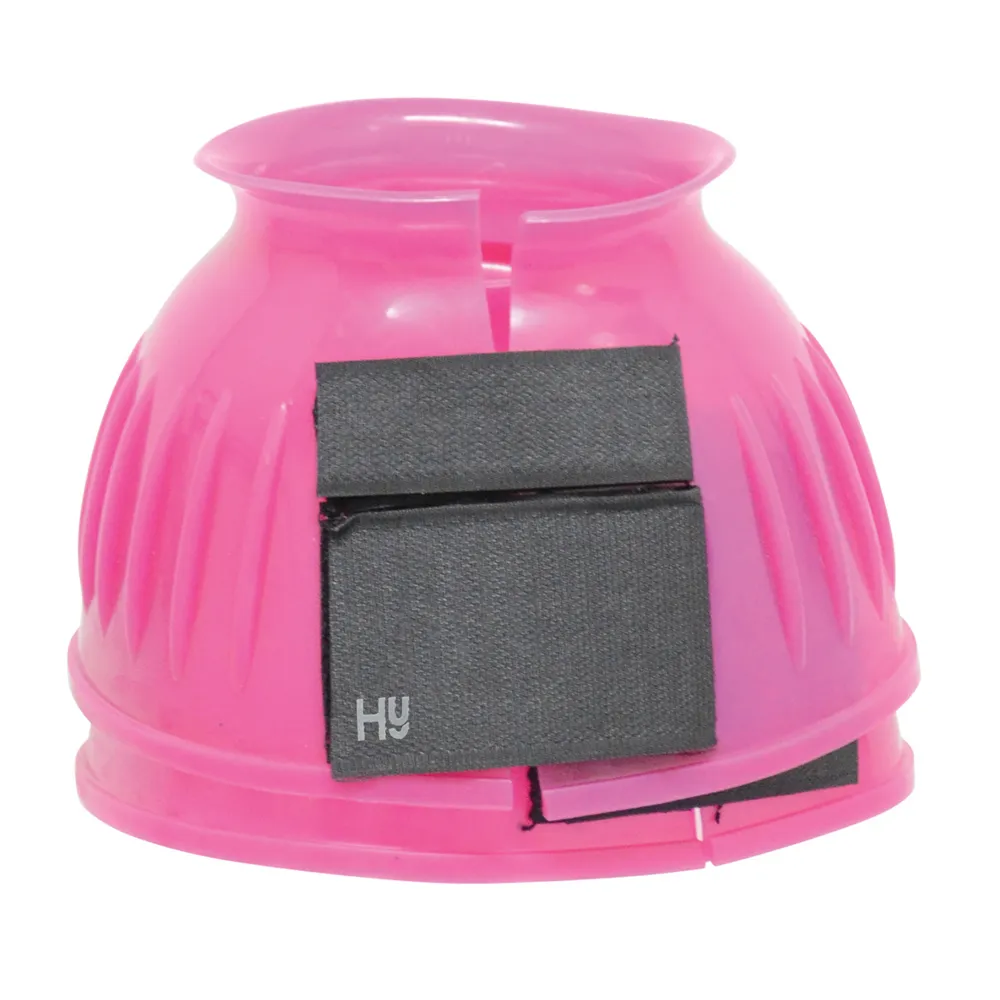 Hy Equestrian Over Reach Boots - Jelly Pink