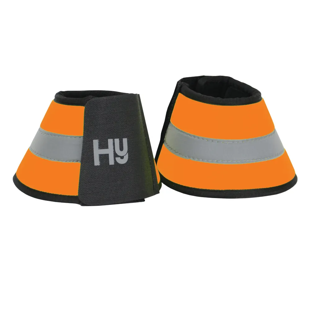 Reflector Over Reach Boots by Hy Equestrian - Image 4