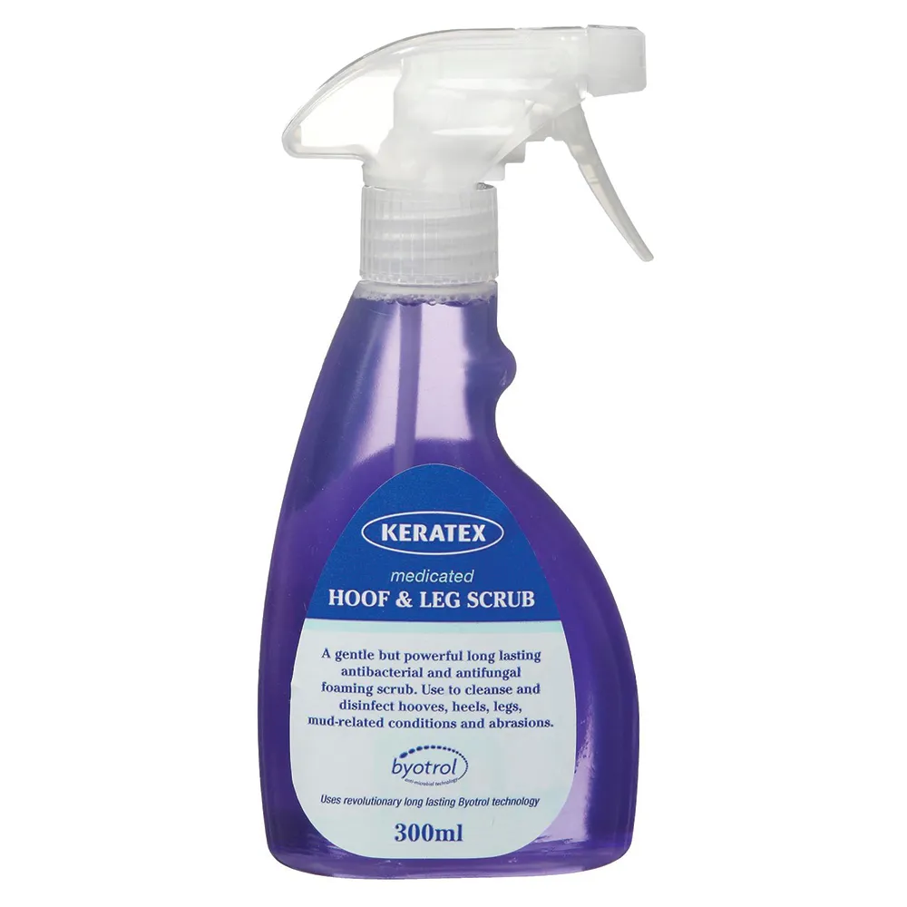 Keratex Medicated Hoof & Leg Scrub 300ml