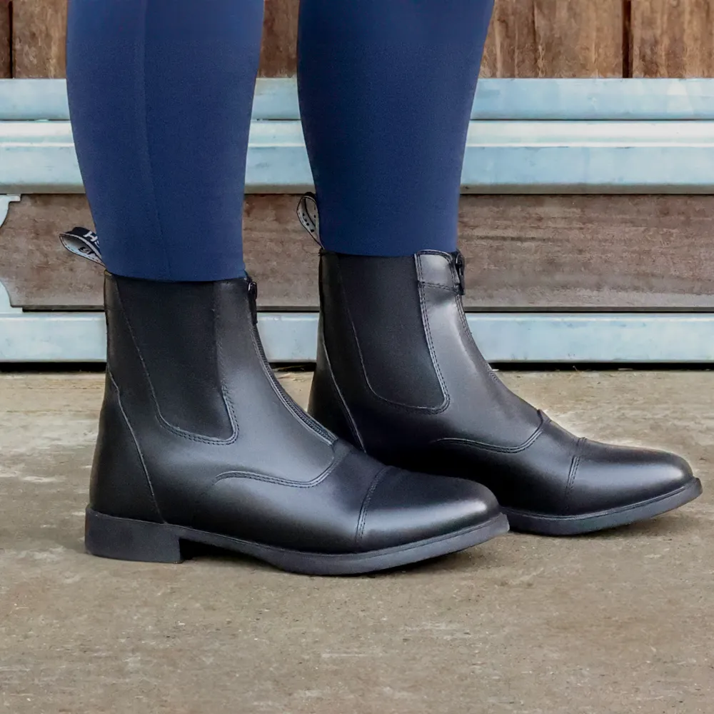 Hy Equestrian Canterbury Zip Jodhpur Boot - Adult - Image 3