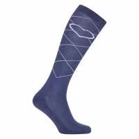 Imperial Riding Heart Long Boot Socks - Night Shadow
