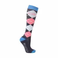 Hy Equestrian Its Raining Cats And Dogs Socks 3 Pk - Adult 4- 8 - Image 3