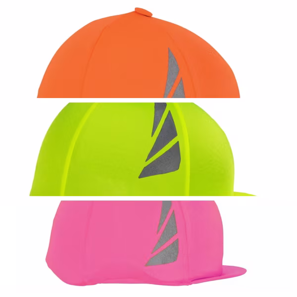 Reflector Hat Cover by Hy Equestrian