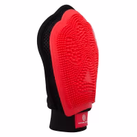 Imperial Riding Massage Grooming Glove - Diva Pink