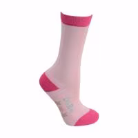 Hy Little Rider Show Pony Socks in Pink - Child 8-12 - Image 4