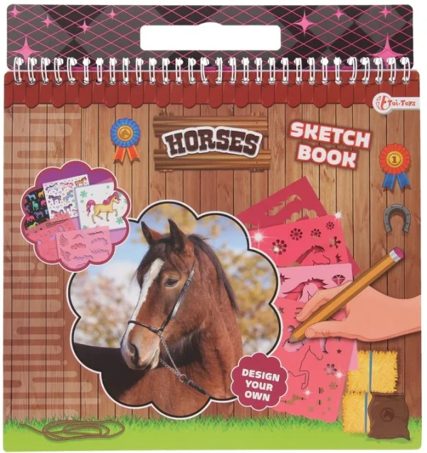 Toi-Toys Horse Sketch Book