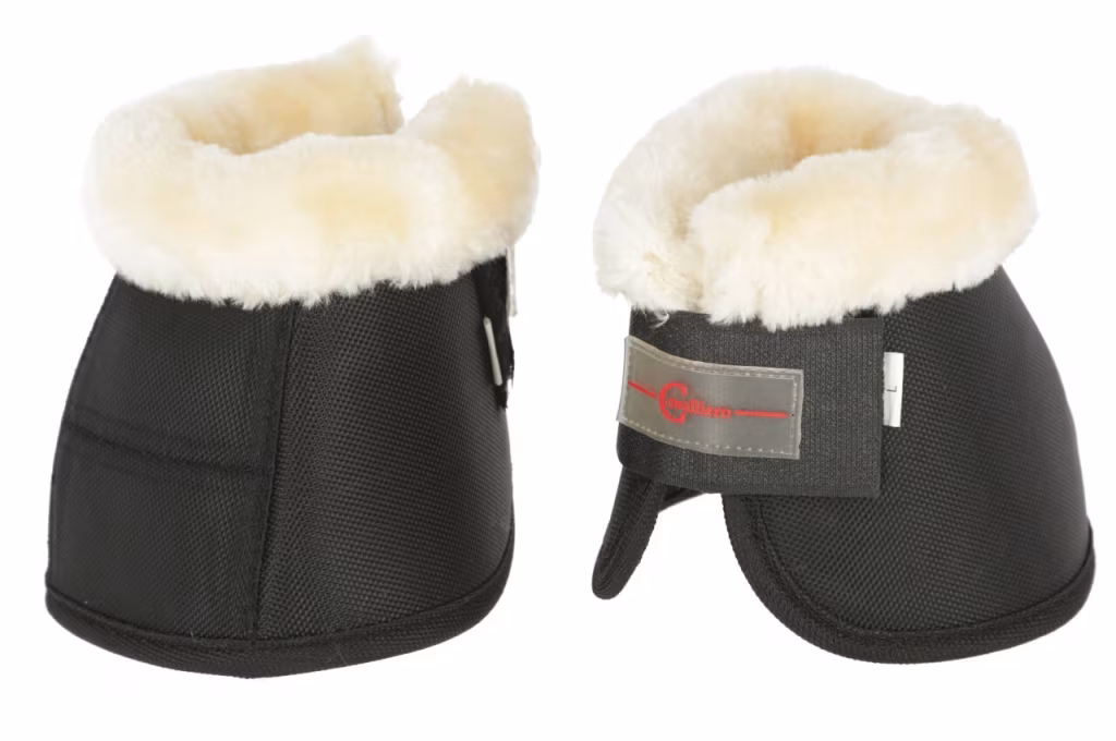 Covalliero Teddy Fleece Over Reach Boots