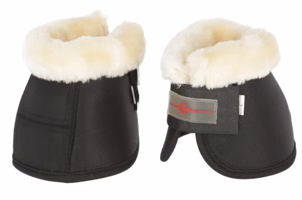 Covalliero Teddy Fleece Over Reach Boots