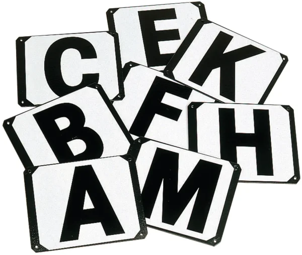 STUBBS Dressage Letters (S652P) - Screw On