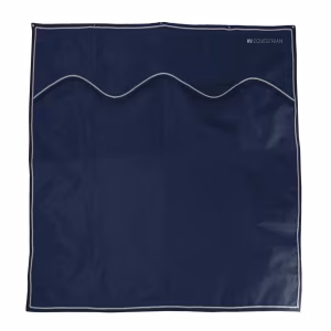 Hy Equestrian Stable Drape - Navy/Grey