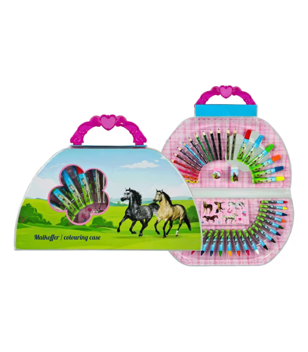 Horses Colouring Case Giftset