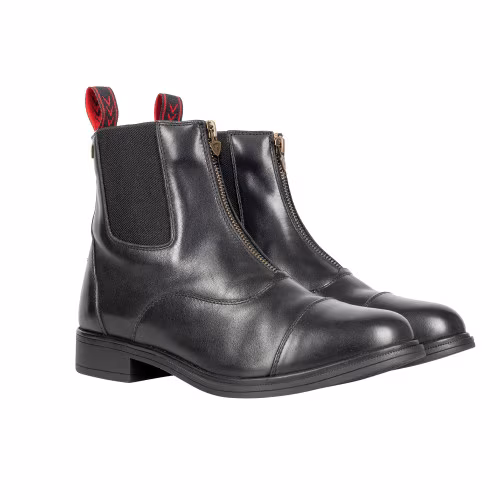 Propriverno Davanti Zip Paddock Boots - Black