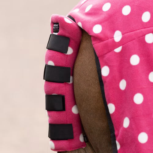 Supreme Products Dotty Flece Tail Guard - Paradise Pink