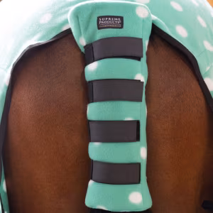 Supreme Products Dotty Flece Tail Guard - Gorgeous Green