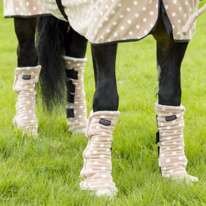 Supreme Products Dotty Fleece Boots - Luxurious Latte