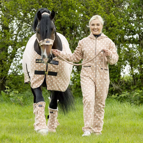 Supreme Products Dotty Fleece Boots - Luxurious Latte - Image 2