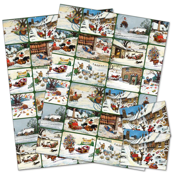 Thelwell Christmas Wrapping Paper