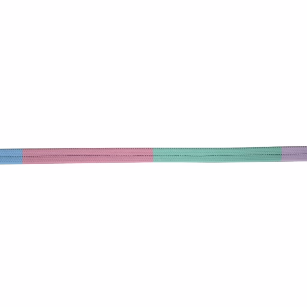 Hy Equestrian Rubber Covered Rider Training Reins - Pale Colours