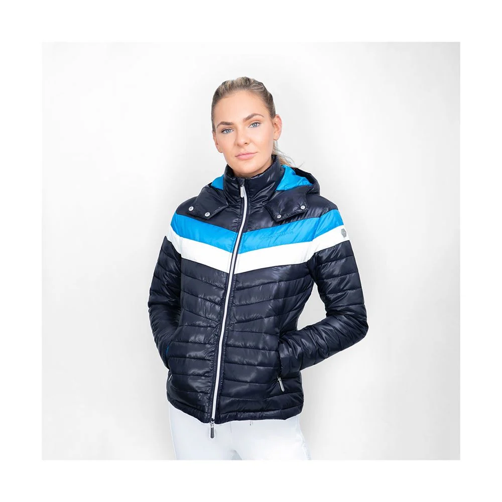 Coldstream Southdean Quilted Jacket - Navy/White/Blue