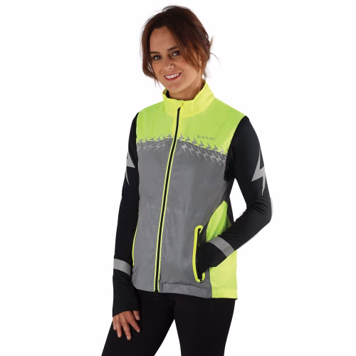 Silva Flash Lightweight Duo Reflective Gilet- Yellow
