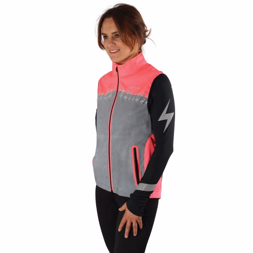 Silva Flash Lightweight Duo Reflective Gilet- Pink