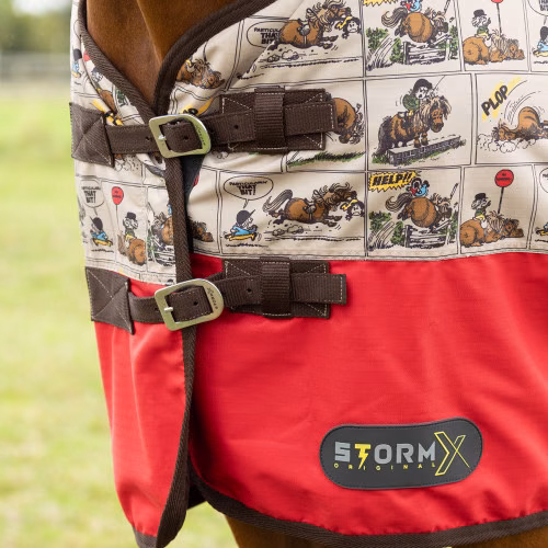 StormX Original 100g Turnout Rug - Thelwell Comic Chaos - Image 3